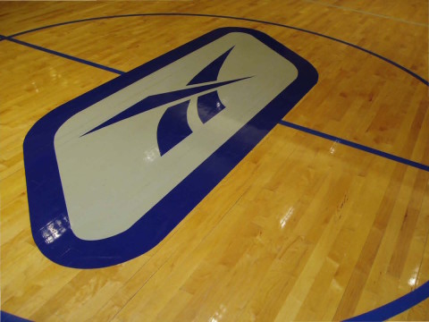 Logo on The Floor