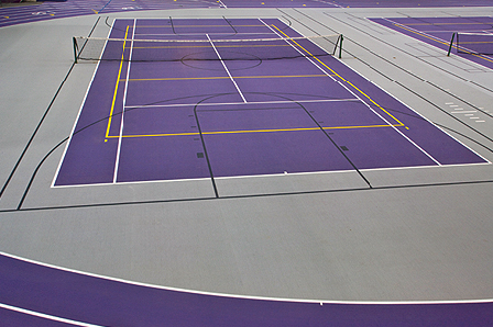 Sportflex Mondo Cornell University Tennis Court Flooring