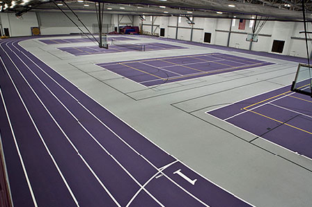 Sportflex Mondo Cornell University Indoor Track Flooring
