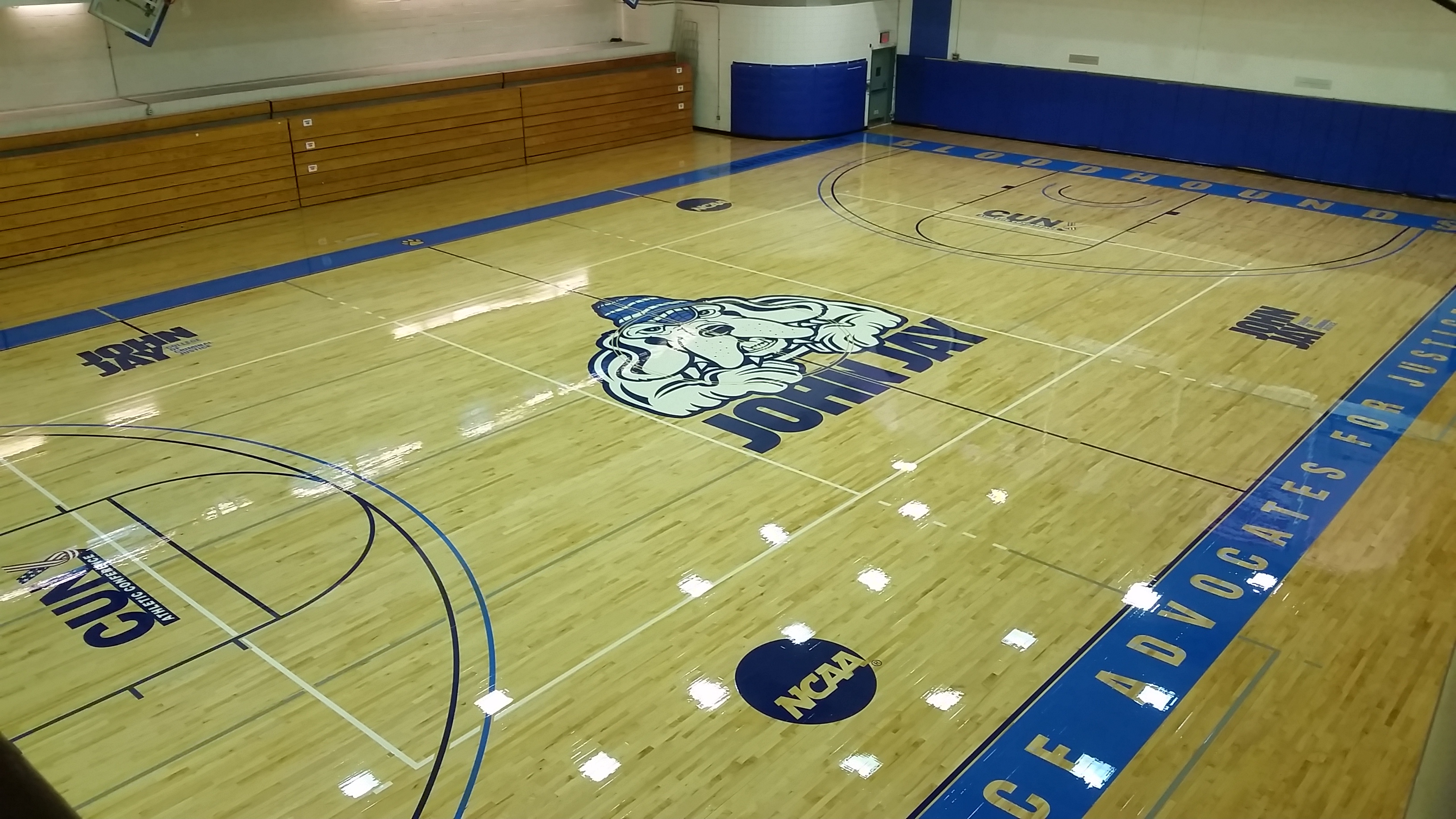 Gym floor sanding and refinishing services