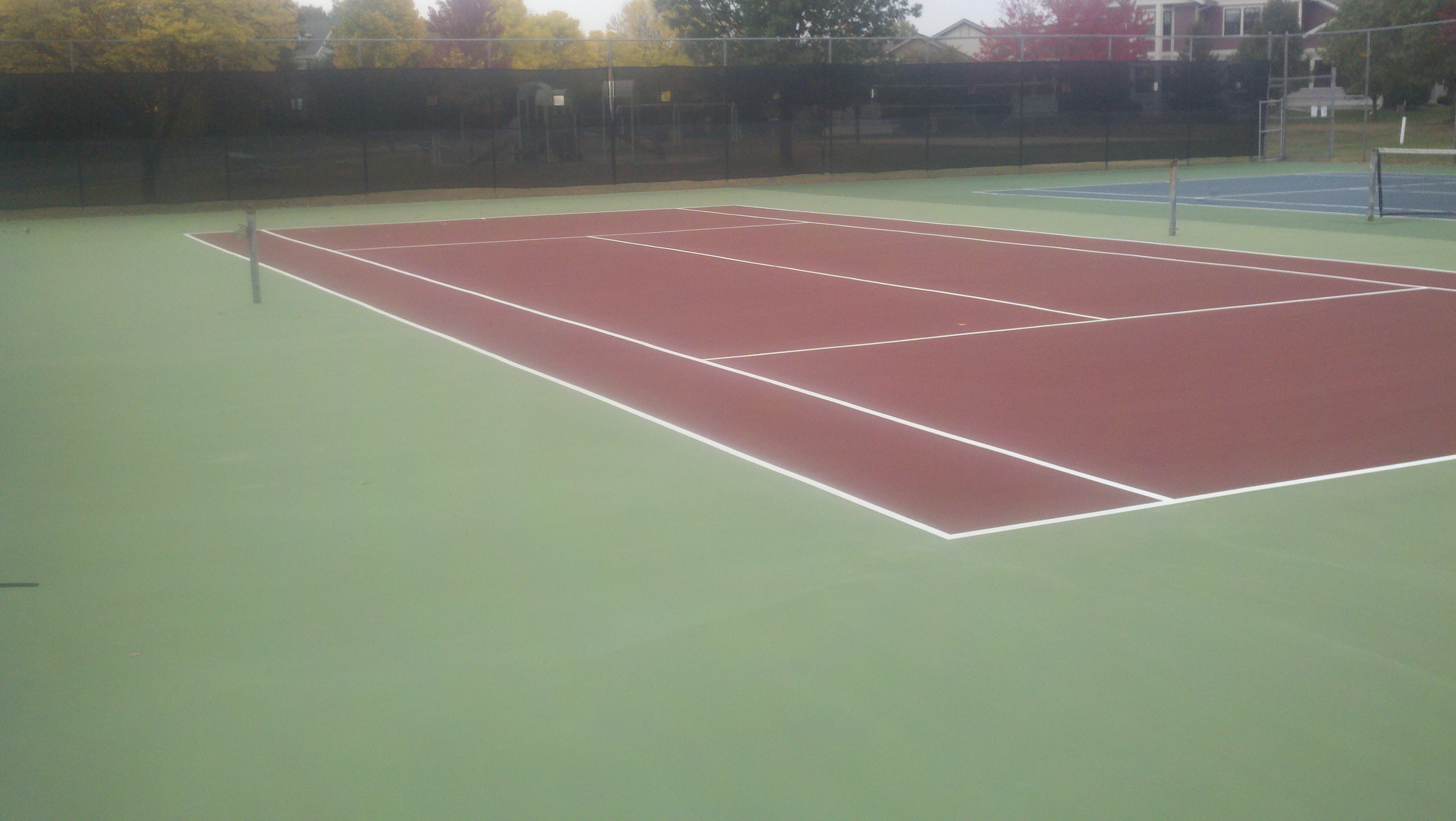 Herculan TC - Tennis Floor Surfaces AFTER