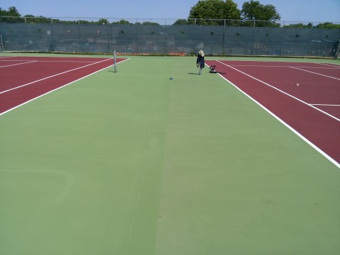 Herculan TC outdoor tennis surface
