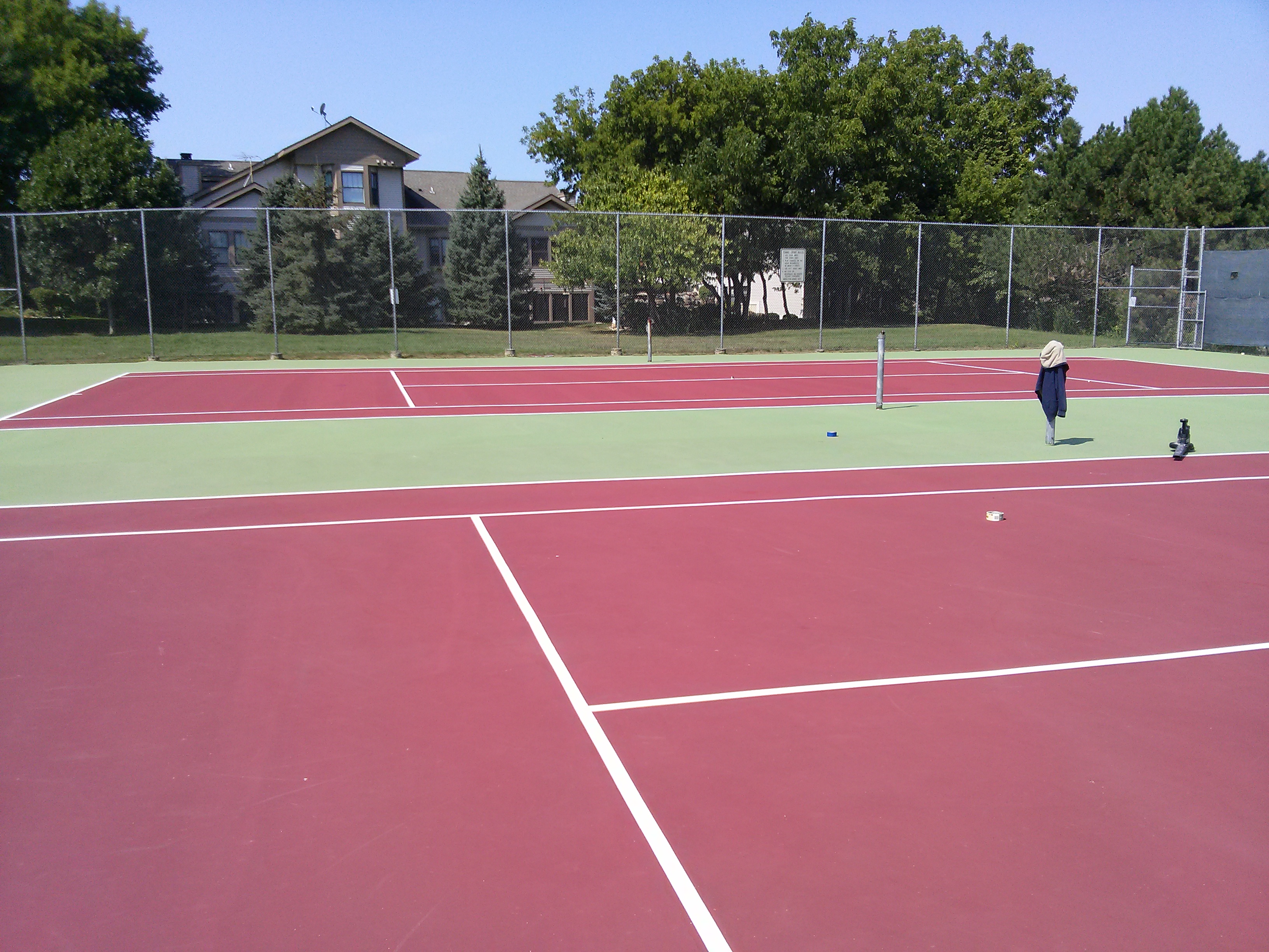 Herculan TC Red Green Tennis Surface