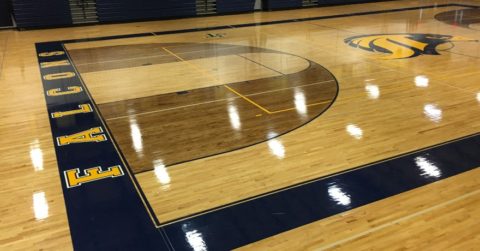 Eight Amazingly Designed Hardwood Basketball Courts - Artisan Wood Floors  LLC